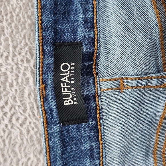 Buffalo Jeans Hope Skinny Womens 28 Distressed Ripped Blue Denim 5 Pocket - Picture 15 of 16